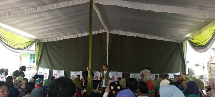 Ratusan Masyarakat Ramaikan Kampanye RDPS di Tengah Hujan Deras