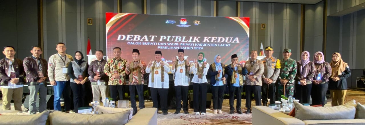 Debat Publik Kedua Pilkada Lahat, 3 Paslon Adu Gagasan dan Strategi