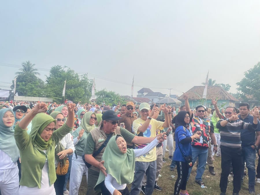 Kolaborasi Jawara X Sahabat Bintang 9 Gelar Senam Sehat Bersama RD-PS, Ribuan Warga Antusias Hadir
