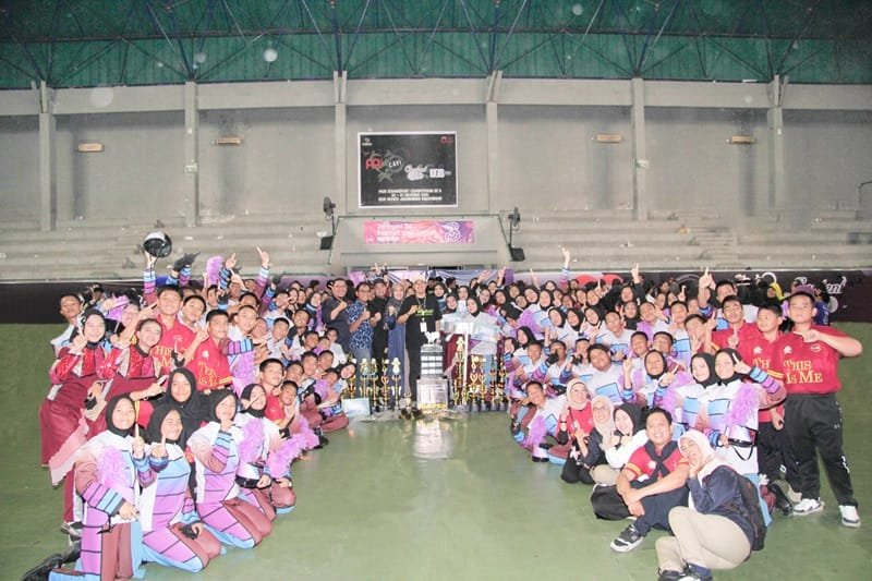 Marching Band Bukit Asam Raih Juara Umum di Musi Soundsport Competition 2024