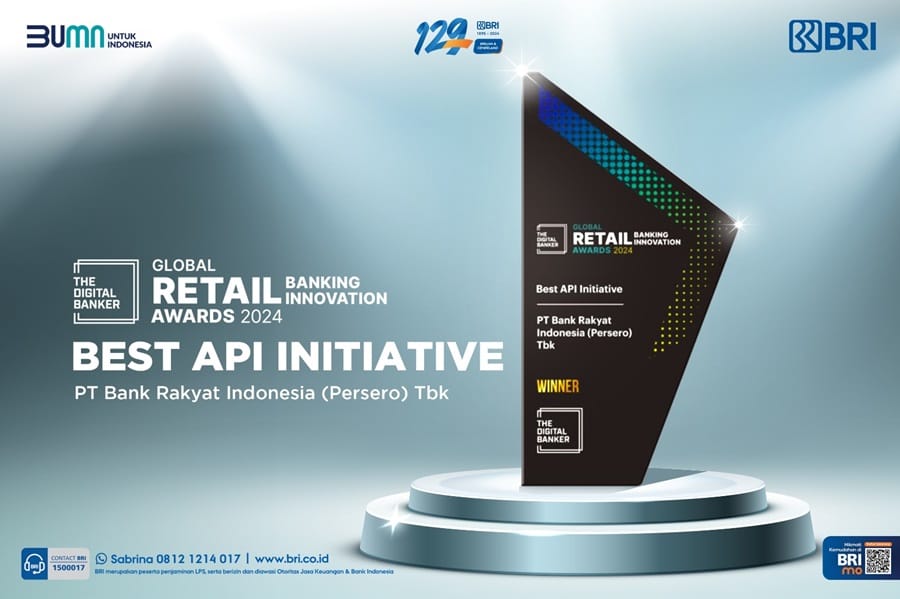 BRIAPI Antar BRI Raih Pengakuan Internasional di Global Retail Banking Innovation Awards 2024
