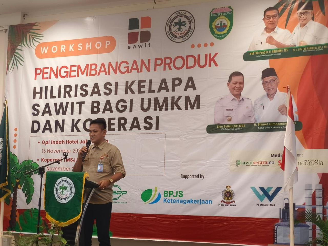 Apkasindo dan BPDPKS Gelar Workshop Pengembangan Produk Sawit, Fokus pada Peningkatan UMKM dan Koperasi