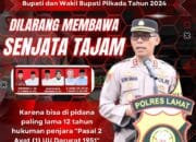 Kapolres Lahat Imbau Masyarakat Jelang Debat Publik Kedua Pilkada: Jaga Keamanan dan Ketertiban