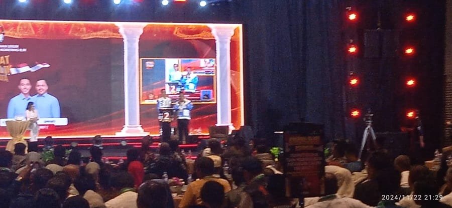 KPU OKI Gelar Debat Publik Kedua Pilkada 2024, Paslon Sampaikan Visi dan Misi untuk Kemajuan Daerah