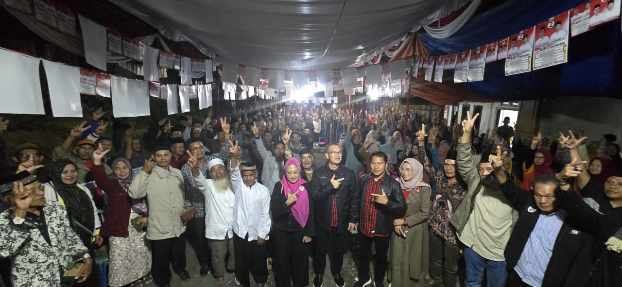 Warga Agung Lawangan Penuh Semangat Dukung ALAF di Pilkada Pagaralam 2024
