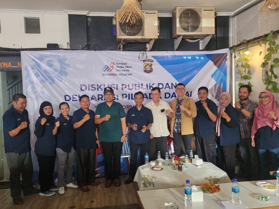 AMSI Sumsel Gelar Diskusi Publik dan Deklarasi Pilkada Damai, Cegah Penyebaran Hoaks
