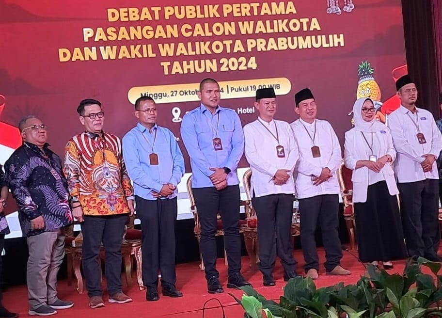 Debat Publik Perdana Paslon Wali Kota Prabumulih 2024 Berjalan Seru dan Kondusif
