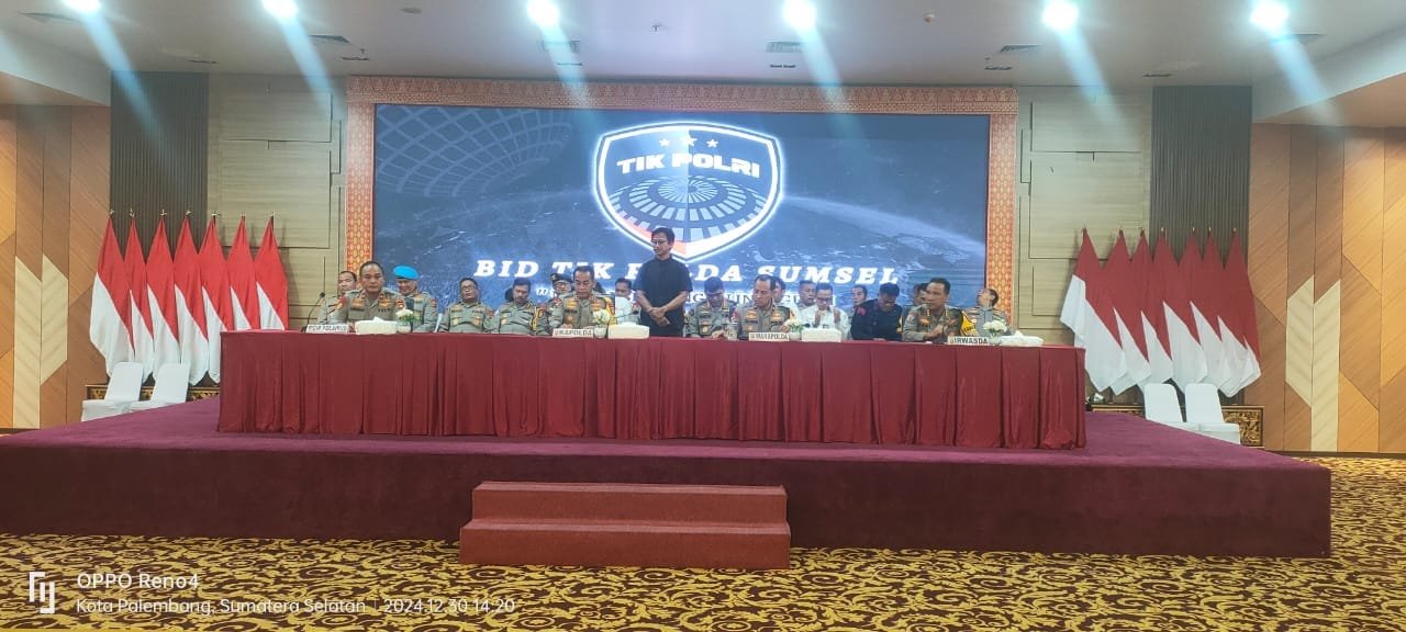 Kapolda Sumsel Sampaikan Capaian dan Evaluasi Akhir Tahun 2024: Penghargaan hingga Penurunan Pelanggaran