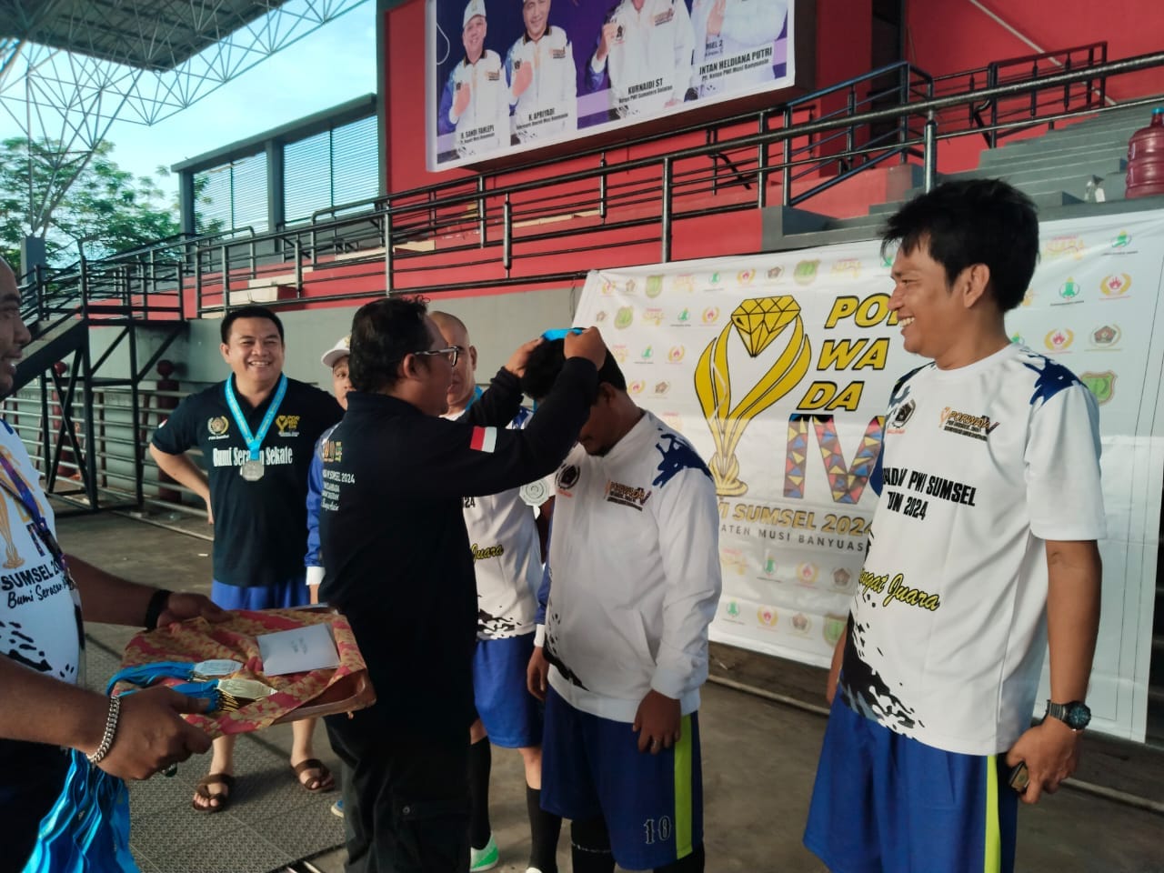 Sukses Menjadi Tuan Rumah, PWI Muba Raih Juara Umum Porwada Sumsel 2024 Dengan Total 23 Mendali