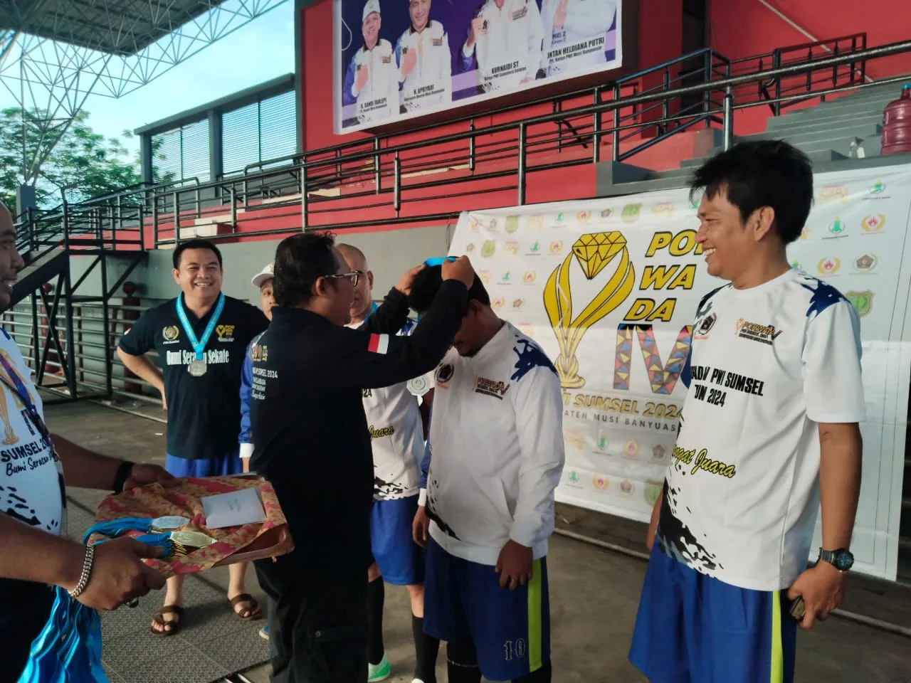 Sukses Menjadi Tuan Rumah, PWI Muba Raih Juara Umum Porwada Sumsel 2024 Dengan Total 23 Mendali