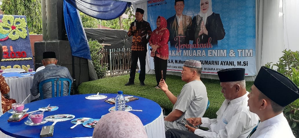 Dinyatakan Unggul oleh KPUD, Pasangan SONNI Gelar Open House Bersama Tim Pemenangan