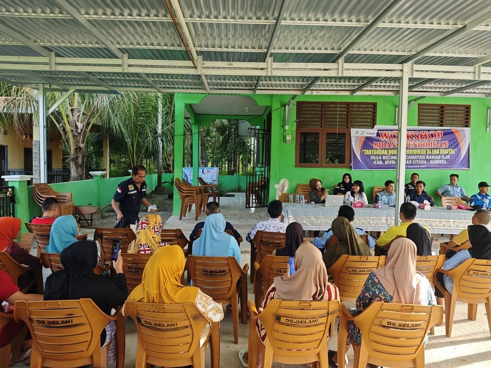 SKK Migas Gelar Workshop Pendidikan Digital untuk Generasi Muda di Desa Belani