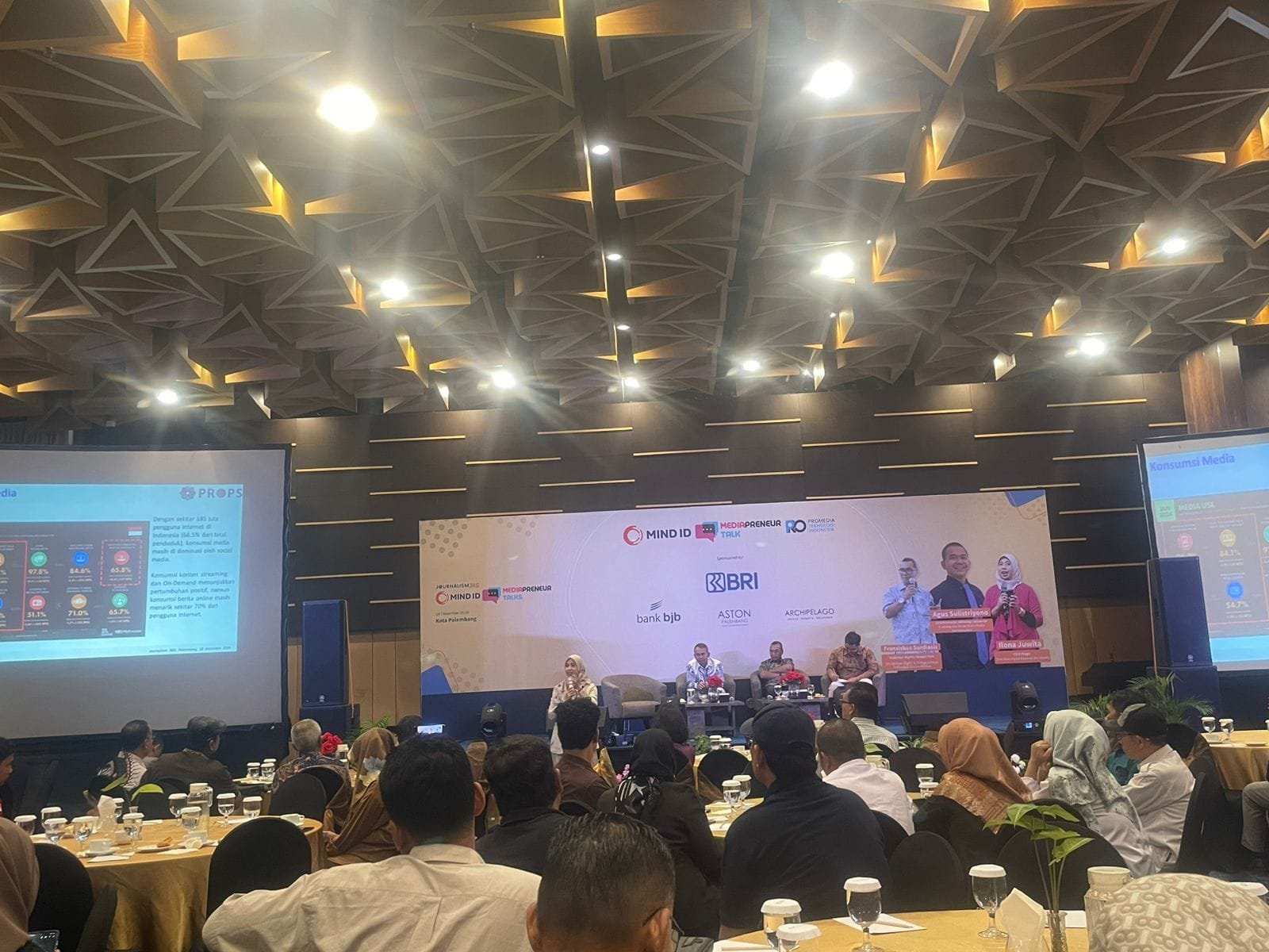 BRI dan Promedia Teknologi Indonesia Dorong Jurnalisme Berkualitas Melalui Diskusi di Palembang
