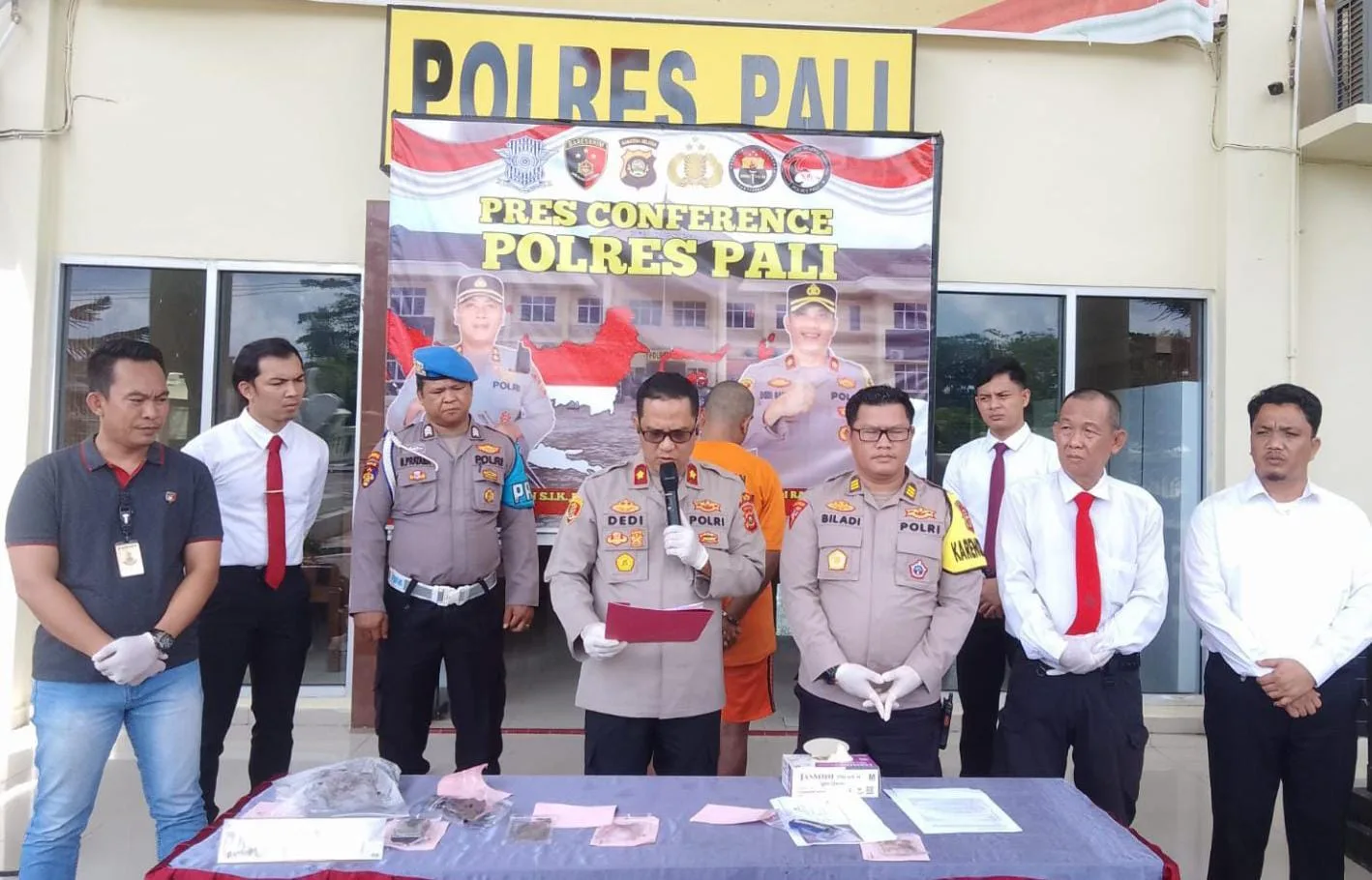 Satresnarkoba Polres PALI Gagalkan Peredaran Narkoba, Sita Sabu dan Senpi