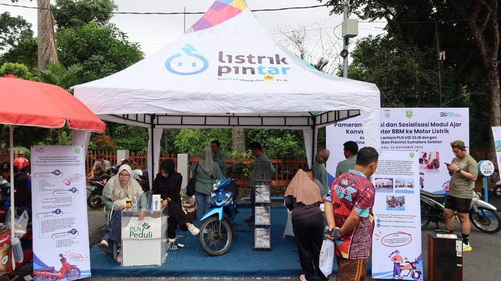 Pameran Inovasi Kendaraan Listrik, PLN dan Dinas Pendidikan Sumsel Dukung Transisi Energi Berkelanjutan