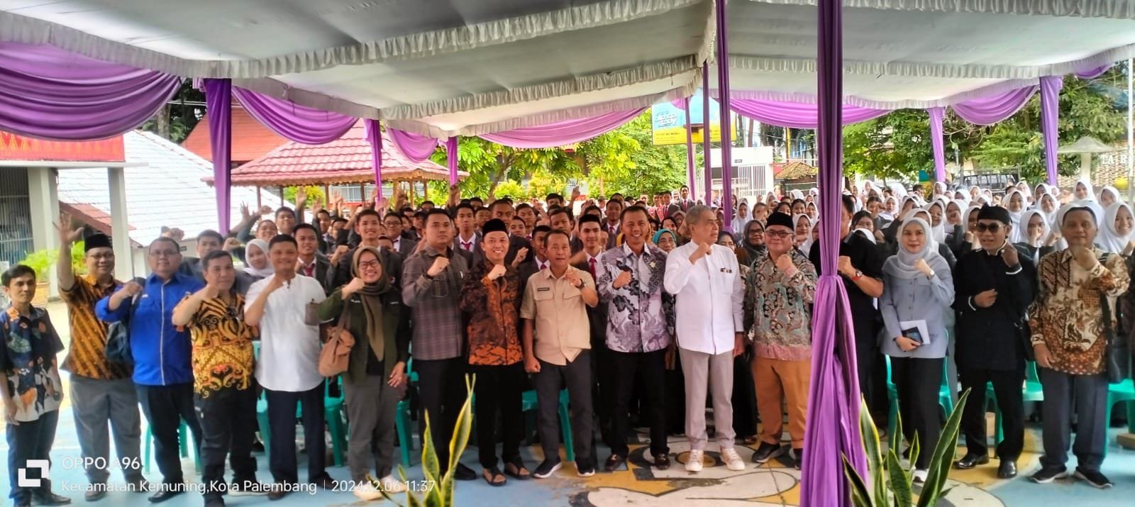 Reses Tahap I DPRD Sumsel Dapil II Serap Aspirasi Siswa dan Guru di SMA Negeri 3 Palembang