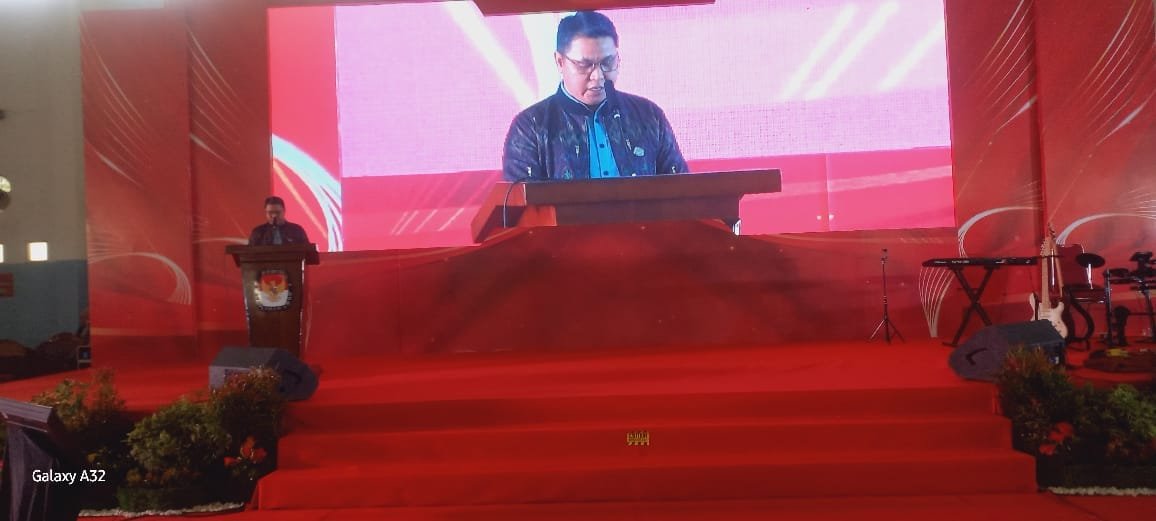 KPU Lahat Gelar Rapat Evaluasi PPS Pilkada Serentak 2024