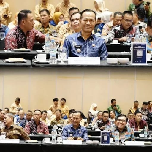 Pj Wali Kota Prabumulih Hadiri Rakor TPID se-Sumsel dan Sosialisasi Pemeriksaan Kesehatan Gratis
