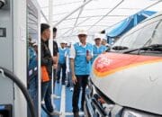 Konsumsi Listrik SPKLU Melonjak 500% di Nataru, Jumlah Pemudik EV Naik Tiga Kali Lipat