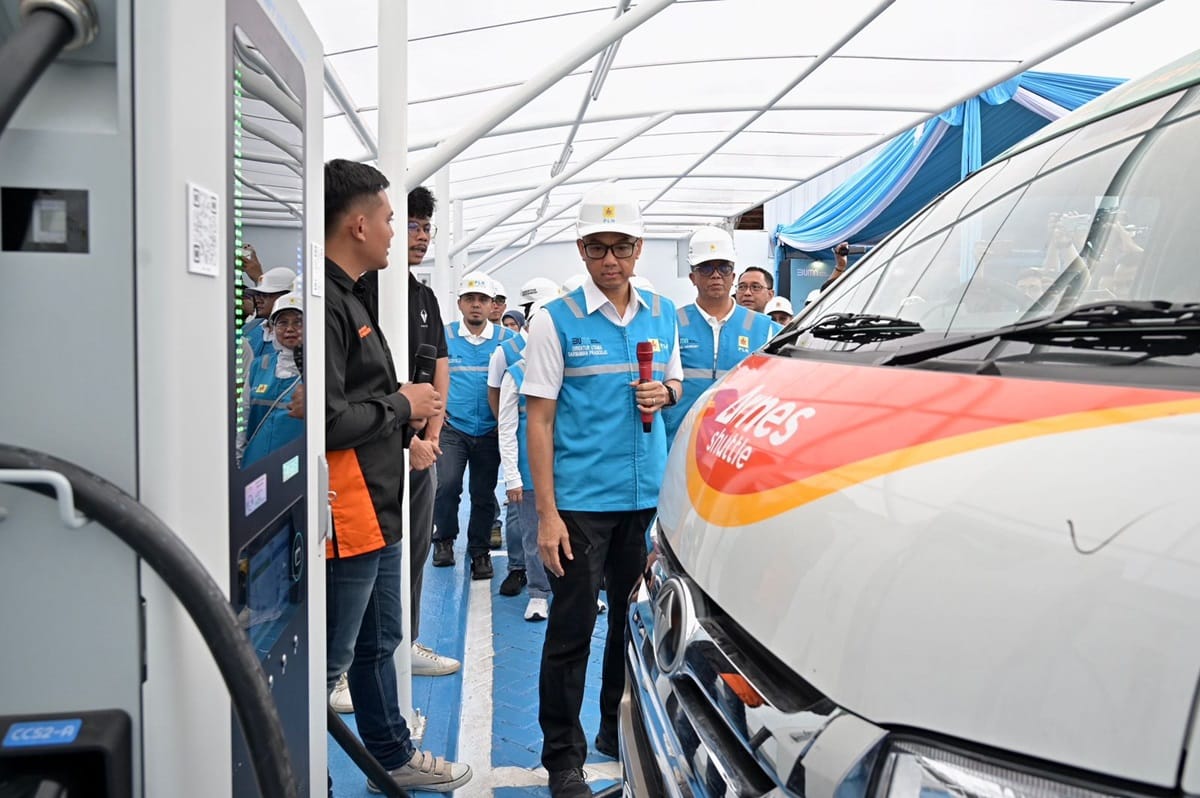Konsumsi Listrik SPKLU Melonjak 500% di Nataru, Jumlah Pemudik EV Naik Tiga Kali Lipat