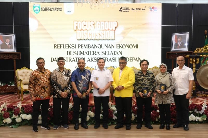 Pj Gubernur Sumsel Buka FGD, Optimalisasi SDA dan Strategi Ekonomi ke Depan