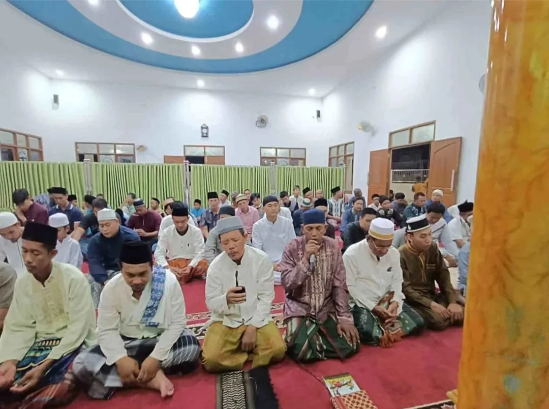 Jamaah Masjid Al-Huda Kampung Sukosari Khusyuk Sambut Malam Nisfu Sya’ban