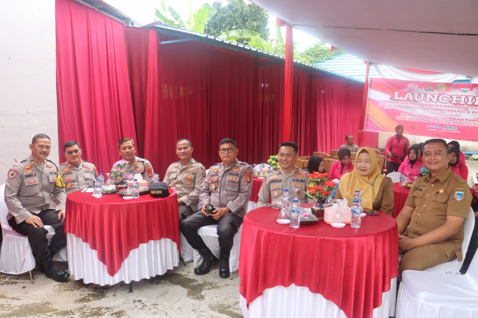 Polres Lahat Dukung Program Pekarangan Pangan Lestari untuk Ketahanan Pangan