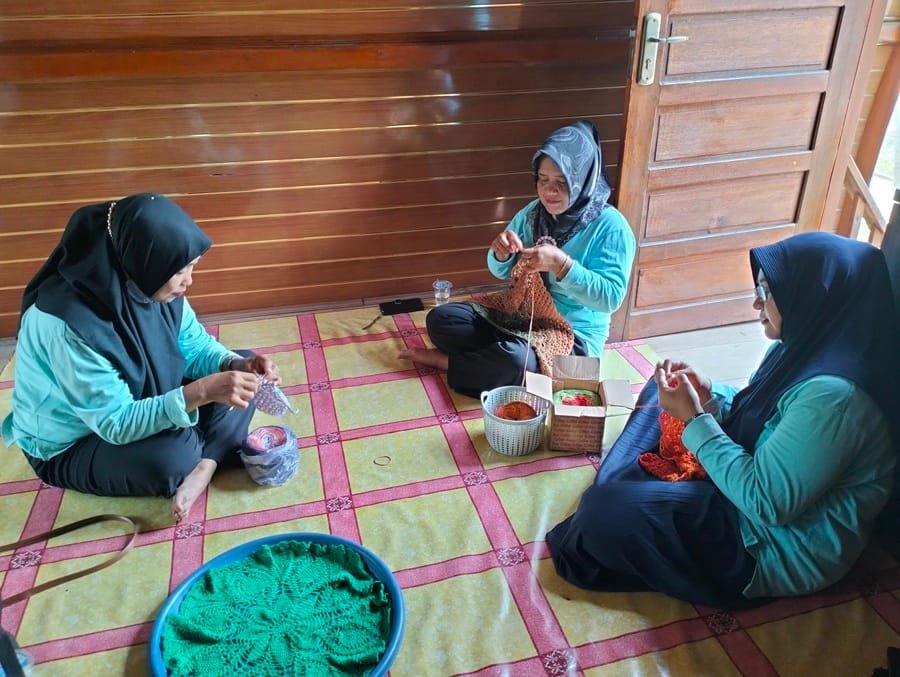 SIBA Rajut, Dari Hobi Menjadi Cuan, Kisah Sukses Usaha Kerajinan Binaan PT Bukit Asam