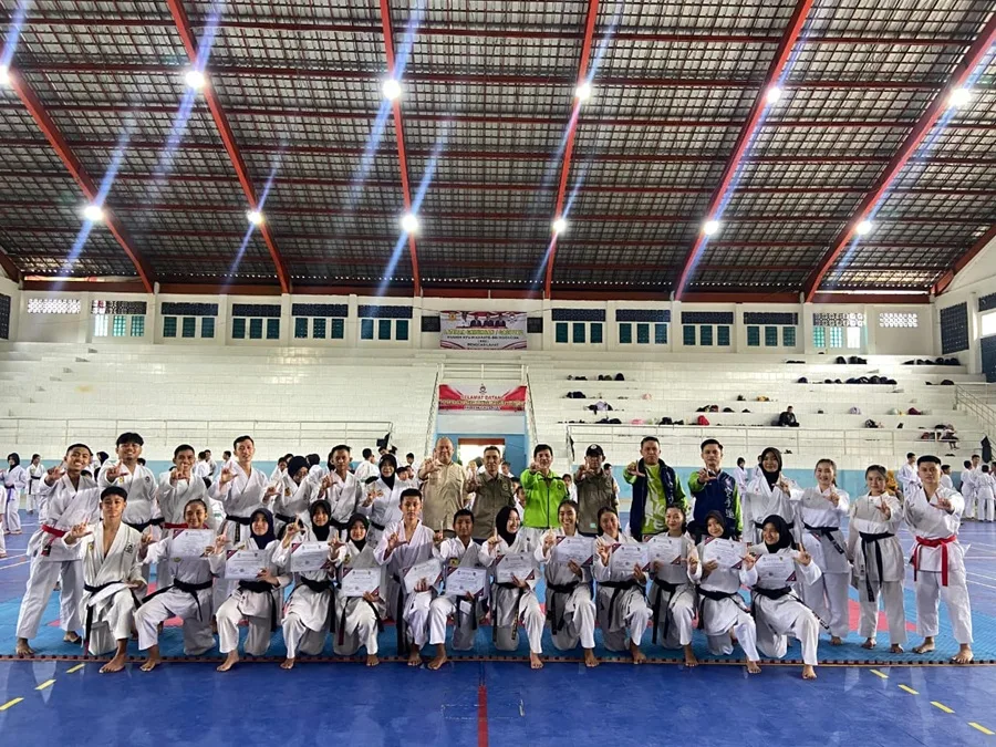 Pelatihan Gabungan Kushin Ryu M Karate-Do Indonesia di Lahat, KONI Prioritaskan Atlet Lokal