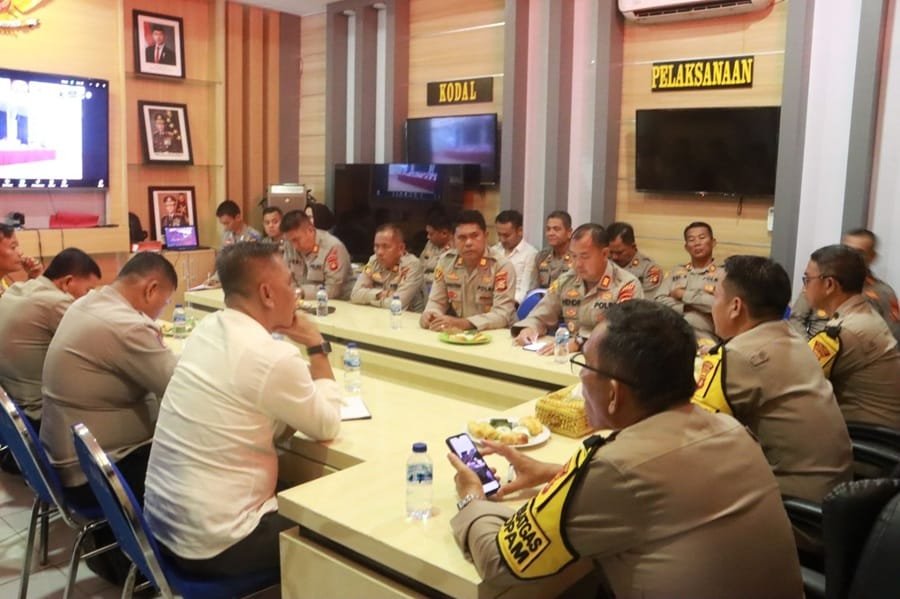 Polres Lahat Gelar La Pra Ops Pekat Musi 2025