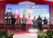 Polda Sumsel Gelar Bakti Sosial di Desa Teluk Payo, Banyuasin