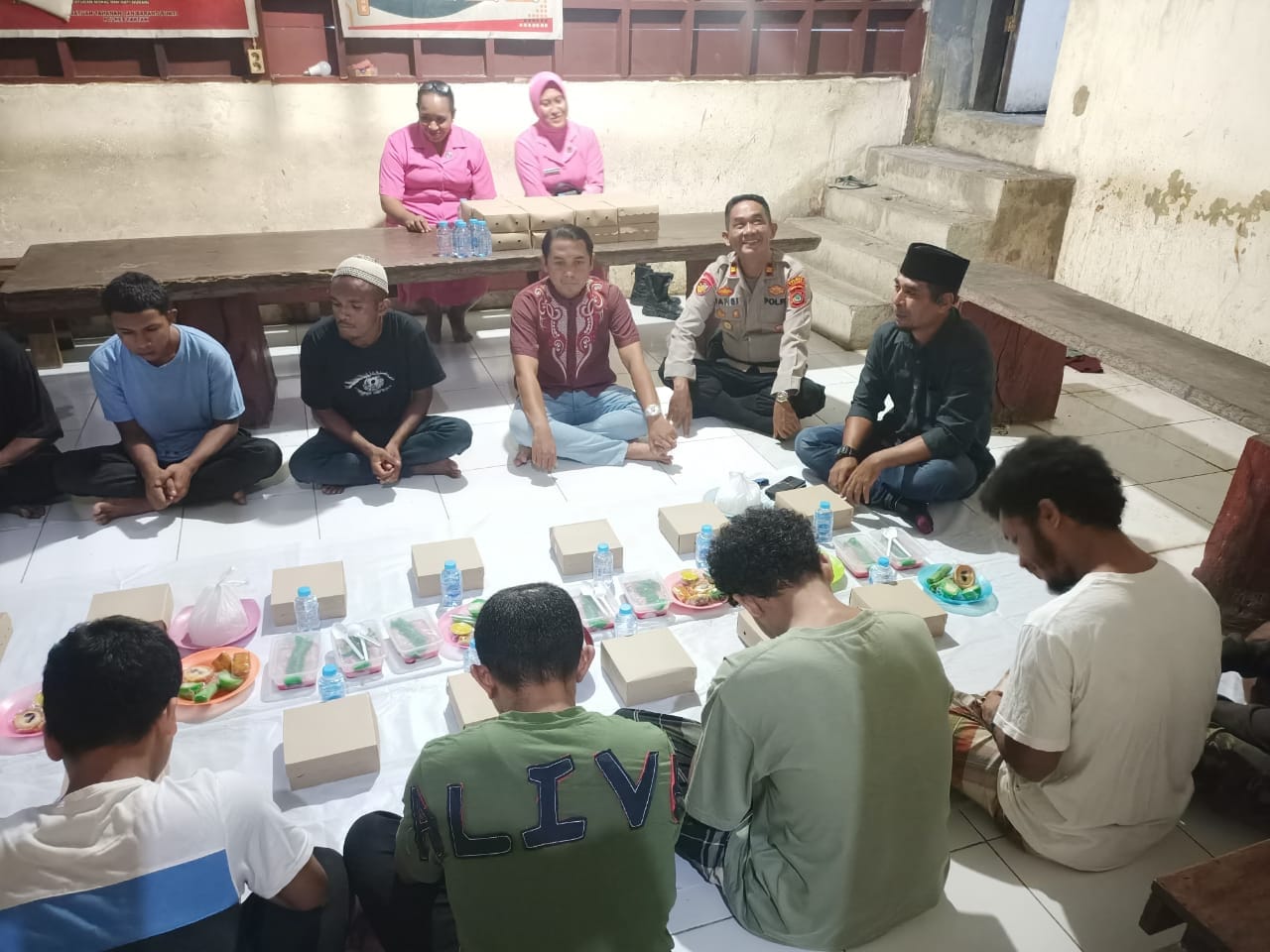 Momen Haru di Rutan Polres Fakfak: Buka Puasa Bersama, Tumbuhkan Empati dan Silaturahmi
