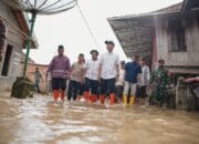 Bupati dan Wabup OKI Tancap Gas Tinjau Warga Terdampak Banjir