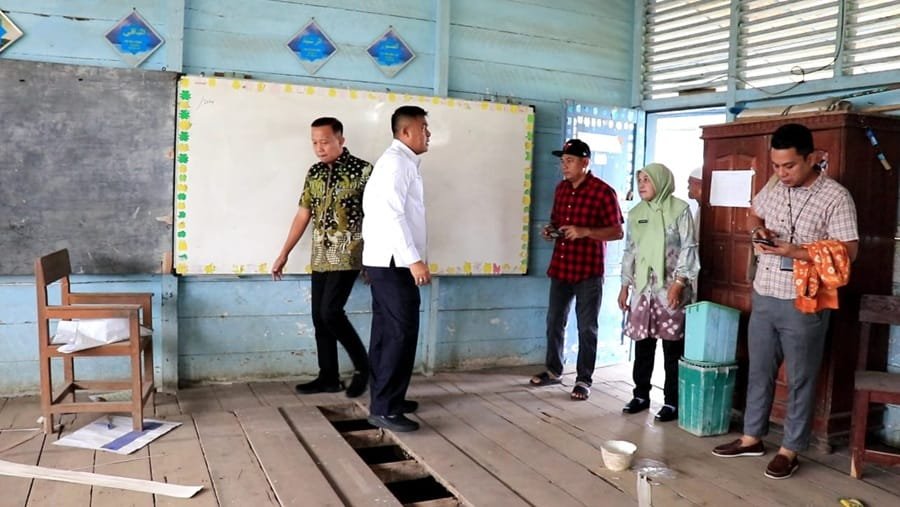 Pemkot Palembang Prioritaskan Perbaikan SDN 200 yang Kondisinya Memprihatinkan