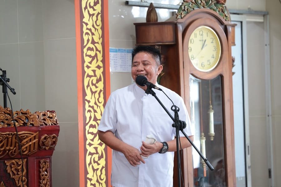 Safari Jumat, Herman Deru Ingatkan Waspada Banjir & Stok Pangan