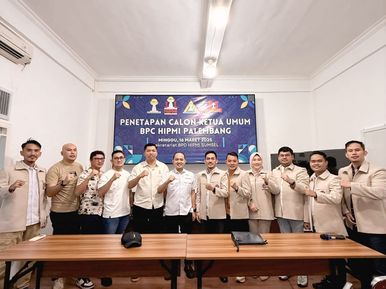 Steering Committee HIPMI Palembang Tetapkan Peby Anggi Pratama sebagai Caketum