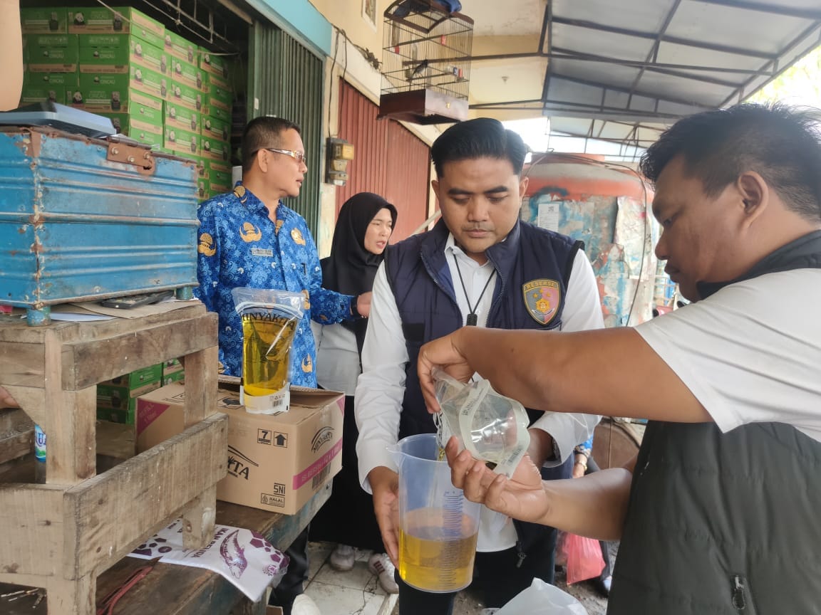 Polres Lahat dan Instansi Terkait Lakukan Sidak Stabilitas Harga Bapokting