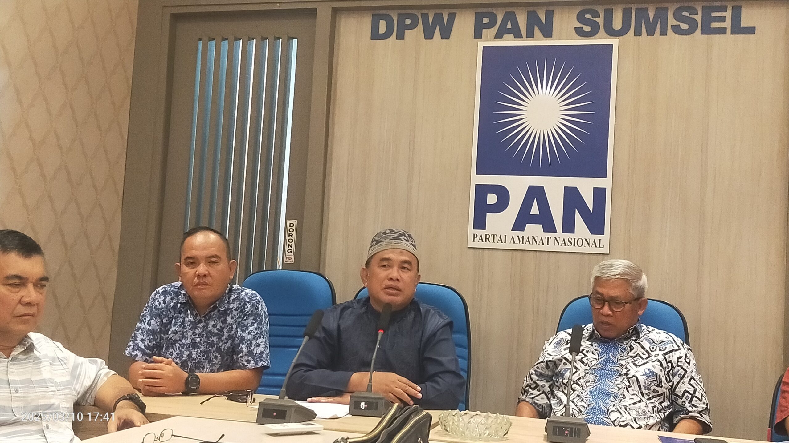 Maju Sebagai Calon Ketua DPW PAN Sumsel, Joncik Muhammad Dapat Dukungan DPD Kabupaten/Kota