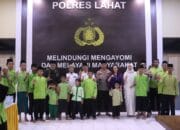 Polres Lahat Gelar Buka Puasa Bersama Anak Yatim dan Awak Media, Perkuat Kebersamaan di Bulan Ramadan