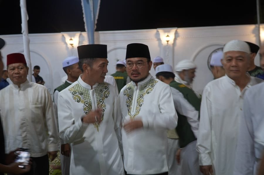 Buka Puasa & Tarawih Bersama Ustadz Abdul Somad, Wali Kota Palembang Hadiri Silaturahmi HIPMI Sumsel
