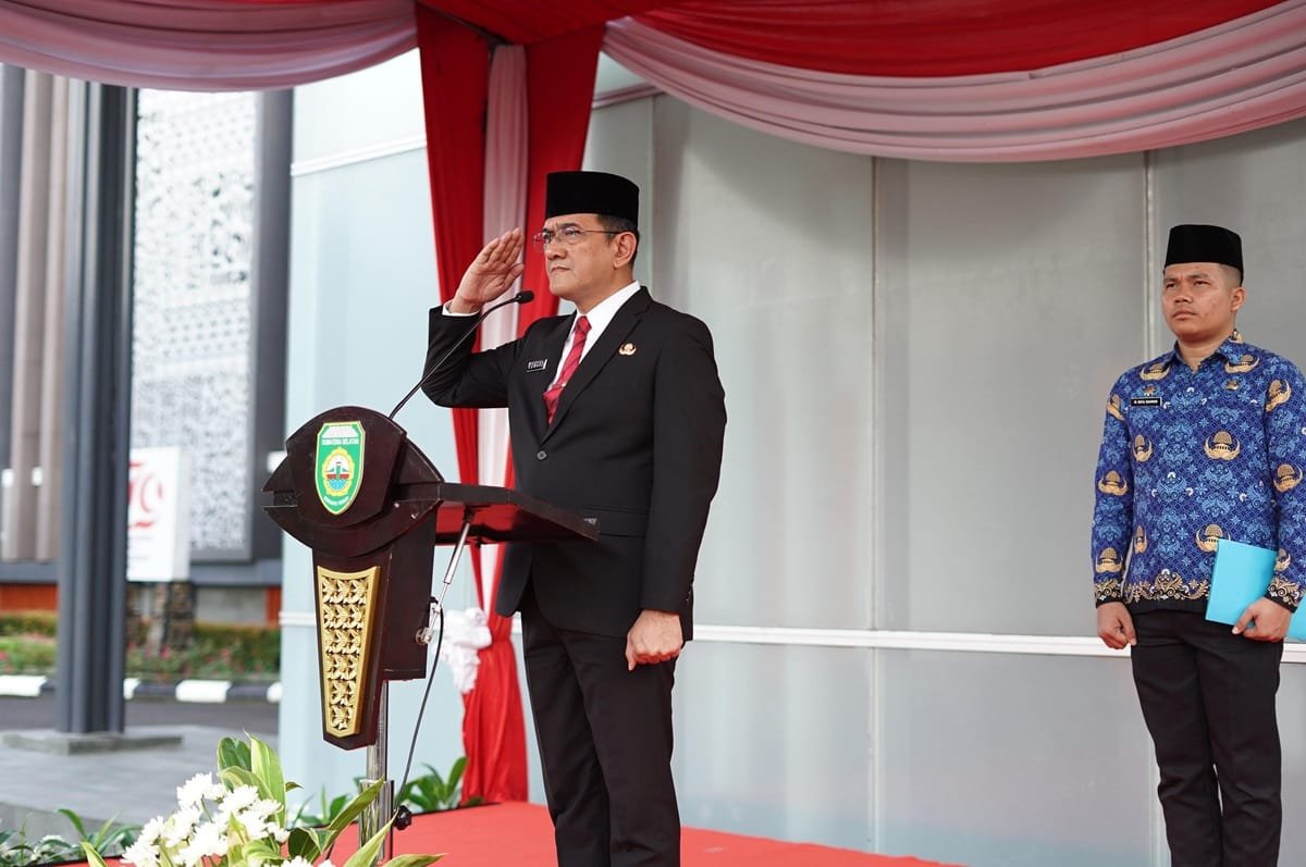 Peringatan Hari Otonomi Daerah XXIX, Sekda Sumsel Tekankan Pentingnya Kolaborasi Pusat dan Daerah