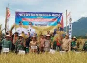 Wakil Bupati Lahat Hadiri Panen Raya di Jarai, Tekankan Pentingnya Pengawasan Pembangunan Desa