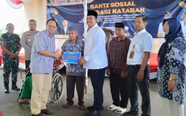 HUT Kabupaten PALI ke-12, Layanan Operasi Katarak Gratis Disambut Antusias