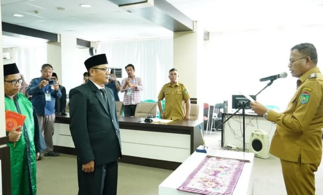 Wali Kota Prabumulih Lantik Adi Alson sebagai Direktur Perumda Tirta Prabujaya