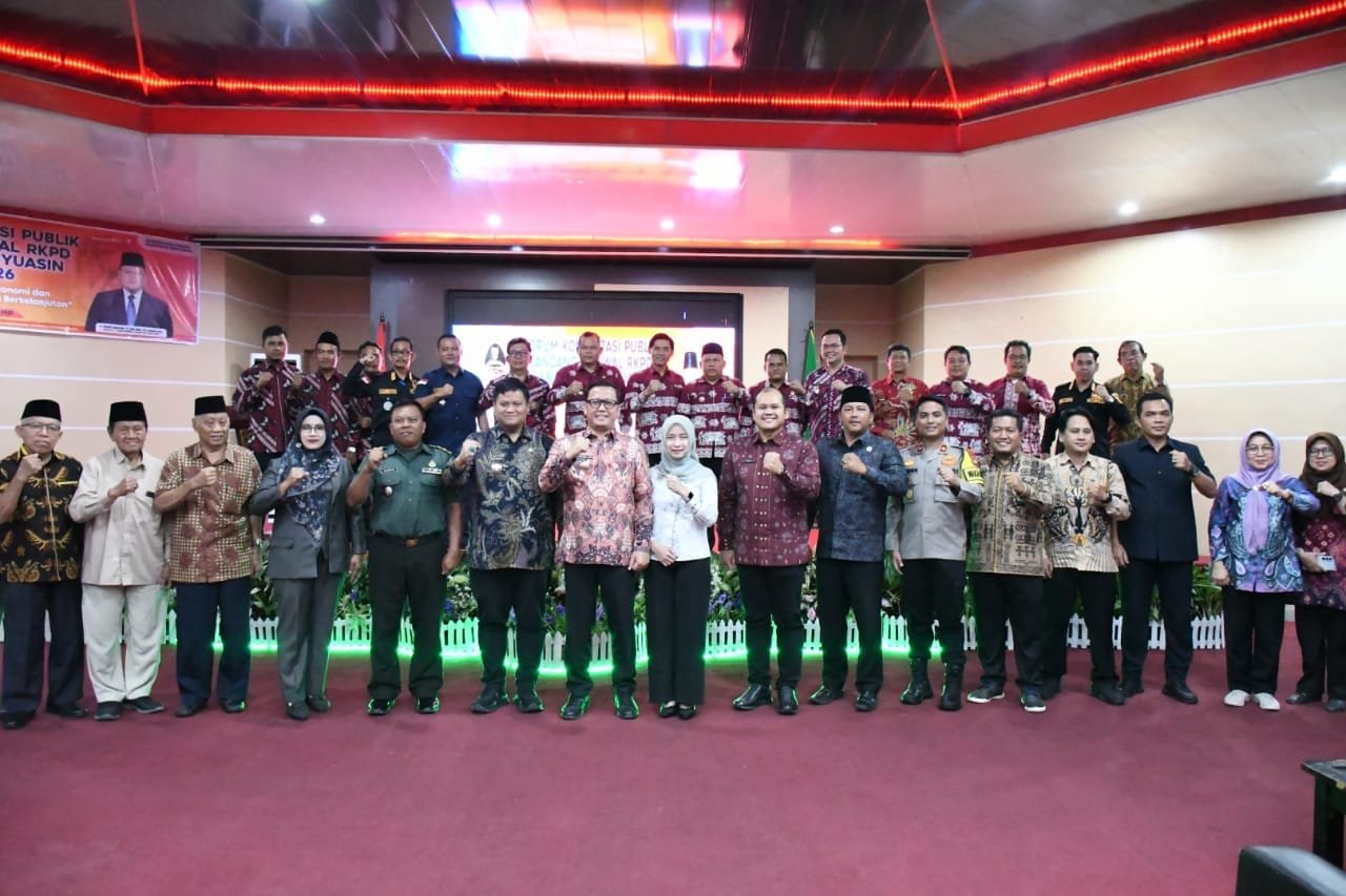 Pj Bupati Banyuasin Buka Forum Konsultasi RKPD 2026: Ajak Semua Stakeholder Terlibat