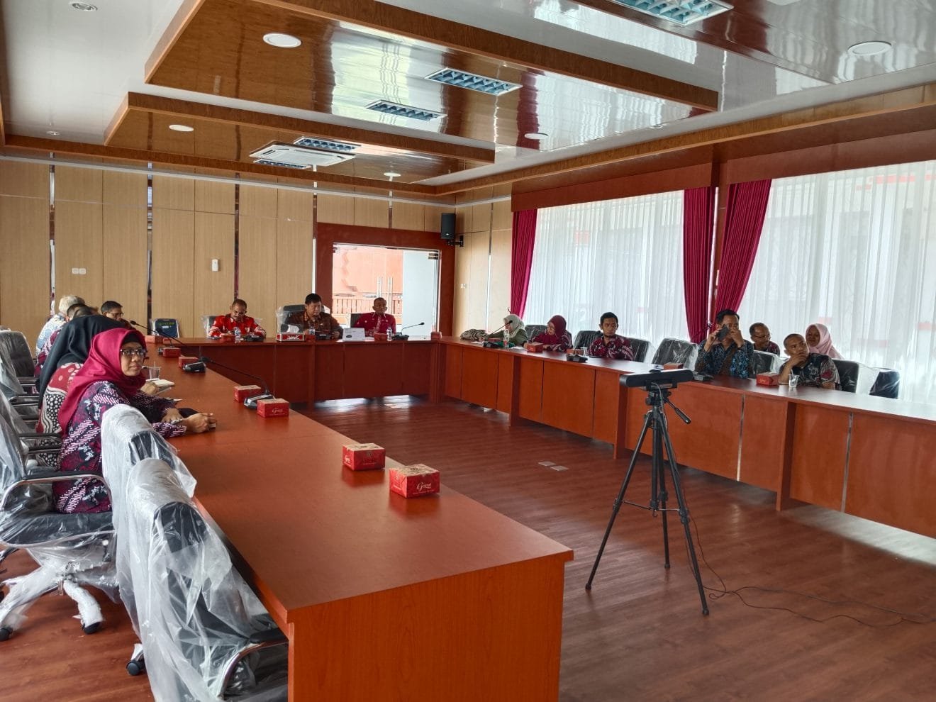 Pj Bupati Banyuasin Resmikan Car Free Day dan Taman Kota Pangkalan Balai