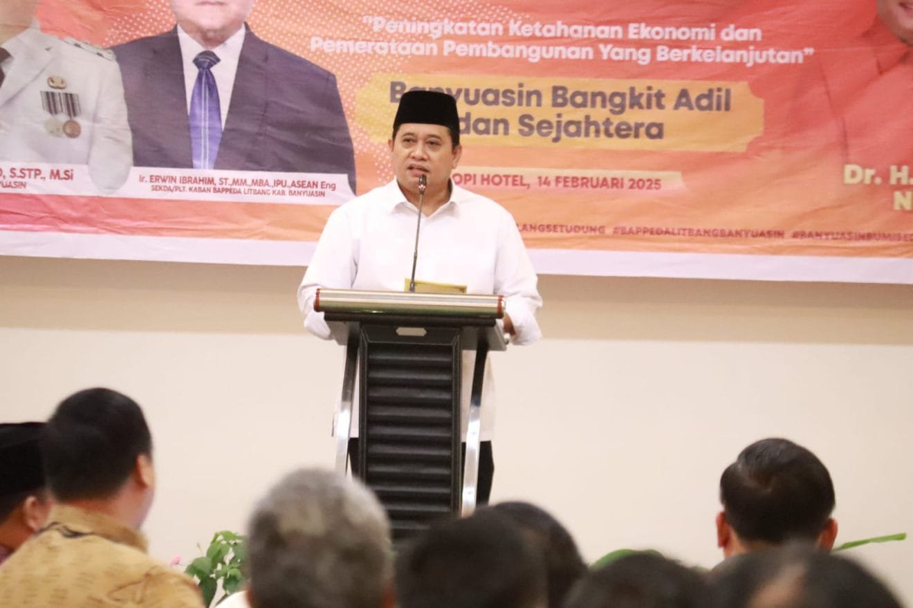 Rapat Sinkronisasi Pembangunan Banyuasin 2025–2029, Sinergi Visi Misi Kepala Daerah Terpilih