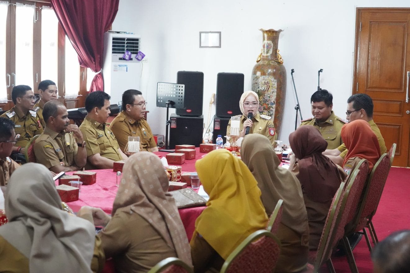 Wakil Bupati Banyuasin Netta Indian Gelar Rakor Perdana dengan OPD dan Camat, Fokus Infrastruktur dan Pelayanan
