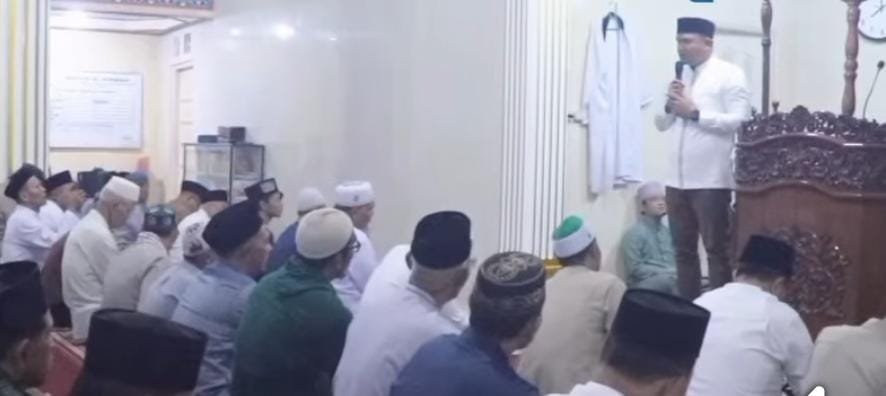 Tarawih Bareng Warga, Franky Nasril Tegaskan Komitmen untuk Prabumulih