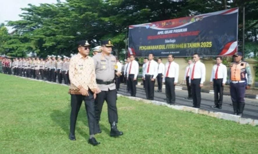 Siaga Lebaran! Prabumulih Gelar Apel Operasi Ketupat Musi 2025